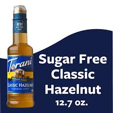 torani sugar free clic caramel syrup