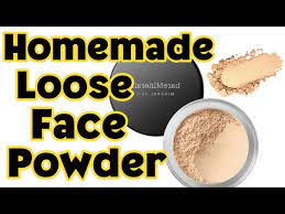 homemade face powder