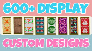 top 600 panel display custom designs