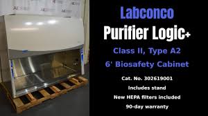 labconco purifier logic cl ii type