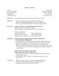 Resume Example Of Engineering Resume Biomedical Engineering