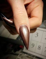 gel polish chagne bronze lilly nails