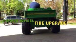 power wheels tire and traction upgrade