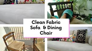 two methods to clean fabric sofa