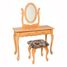 42 Queen Anne 2 Drawer Dressing Table