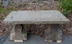 Antique Stone Garden Table Outdoor