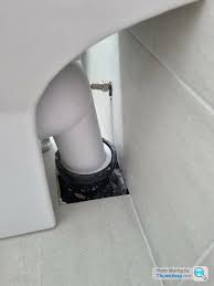 gap around toilet soil pipe in floor