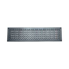 cast aluminum air return grill 6 x 28