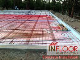 hydronic radiant heating concrete