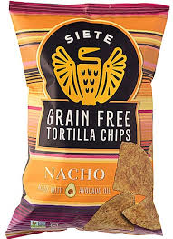 Is there gluten in tostitos corn chips? Siete Grain Free Tortilla Chips Gluten Free Nacho 5 Oz Vitacost