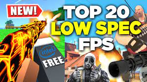 top 20 low spec free fps games 512 mb