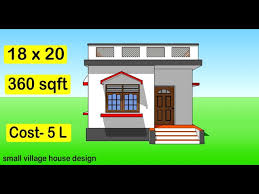 18 X 20 Small Village House Plan Ii 18