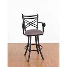 Swivel bar stools with arms and back. Callee Rochester 30 Swivel Bar Stool With Arms