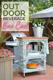 Portable Outdoor Beverage Cart From A