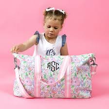 personalized kids weekend bag