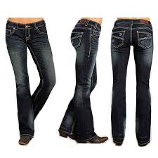 Rock Roll Cowgirl Original Distressed Low Rise Jeans
