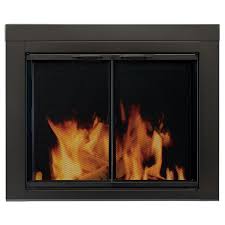 Pleasant Hearth Alpine Fireplace Glass