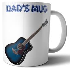 dad card gifts acoustic guitar themed