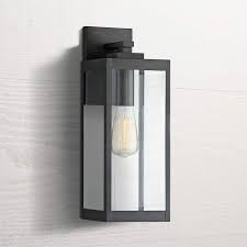 Quoizel Westover 17 High Earth Black Outdoor Wall Light 67f33 Lamps Plus
