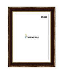 15x10 photo frame brown at lower