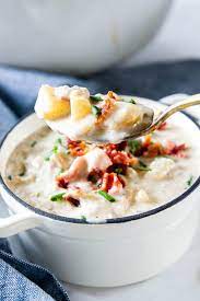 Best Seafood Chowder Recipe Reluctant Entertainer gambar png