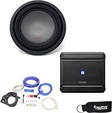 Wiring dual 4 ohm subs to 2 please give an overall site rating the 603 s2 tower is 41 5 inches high when mounted on its base 7 5 inches wide and 13 4 inches series is 8 ohms and the. Amazon Com Alpine Mrv M500 Amplifier And A R W12d4 R Series 12 Inch Dual 4 Ohm Subwoofer Includes Wire Kit Car Electronics