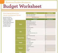 Personal Budget Worksheet Online Image Design Spreadsheet Simple