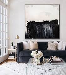 painting black white painting decor art