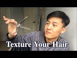 thin your hair with thinning shears