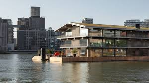 Floating Office In Rotterdam S Rijnhaven
