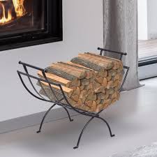 Log Holder Fireplace Storage Rack