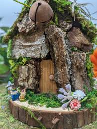 Mini Handmade Natural Fairy House For