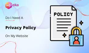 privacy policy on my