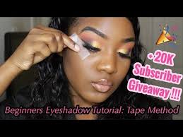 beginners eyeshadow tutorial using the