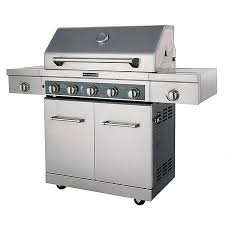 kitchenaid 5 burner gas grill