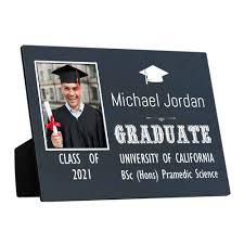 custom photo plaque graduation gift