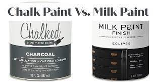 Chalk Paint Vs Milk Paint Design Morsels