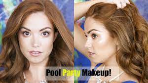 pool party makeup easy summer makeup