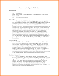 Recommendation Report Template Magdalene Project Org