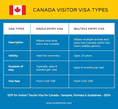 sop for visitor tourist visa for