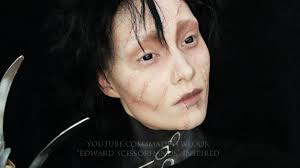 edward scissorhands makeup tutorial