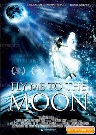 Fly Me To The Moon V1 Movie Poster Template Free Download Free