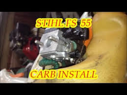 Here you may to know how to adjust stihl weed eater carburetor. Stihl Trimmer Fs 55 R Carburetor Install Tool Modification Final Adjustments Youtube