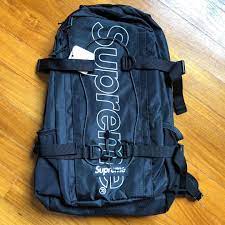 supreme backpack fw18 fake flash s
