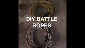 It is simple just find an object to. Diy Battle Ropes Youtube