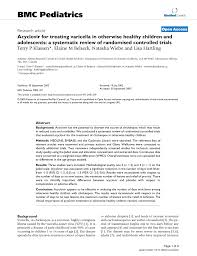 pdf acyclovir for treating varicella