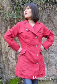 Pdf Sewing Pattern E Book Trench Coat