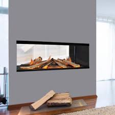 built in electric fireplace to