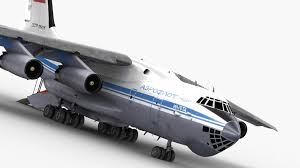 Comes with a virtual cockpit.includes. Ilyushin Il 76 Airlifter 3d Model