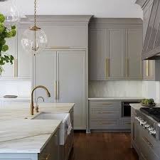the extra long brushed brass cabinet